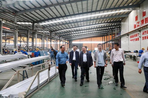 有研集团客商来我县考察调研建材门窗研发与防腐材料销售工作